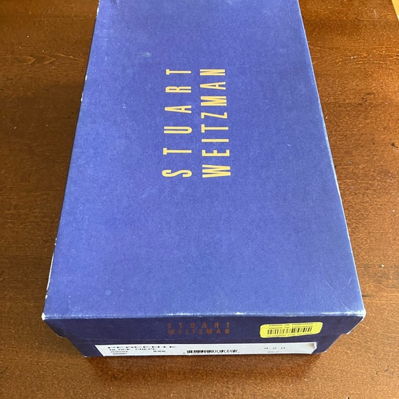 Stuart Weitzman Peacenik Black and Tortoiseshell Pumps 9.5M - Picture 4 of 7